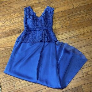 Beautiful Blue Size 4 Gown
